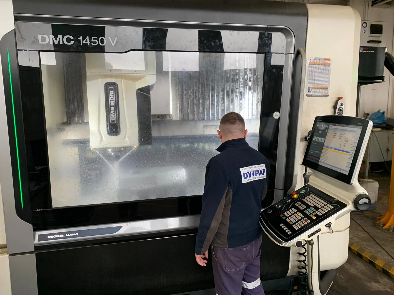 Pozioma frezarka CNC
